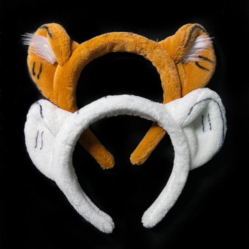 Plush Tiger Headband