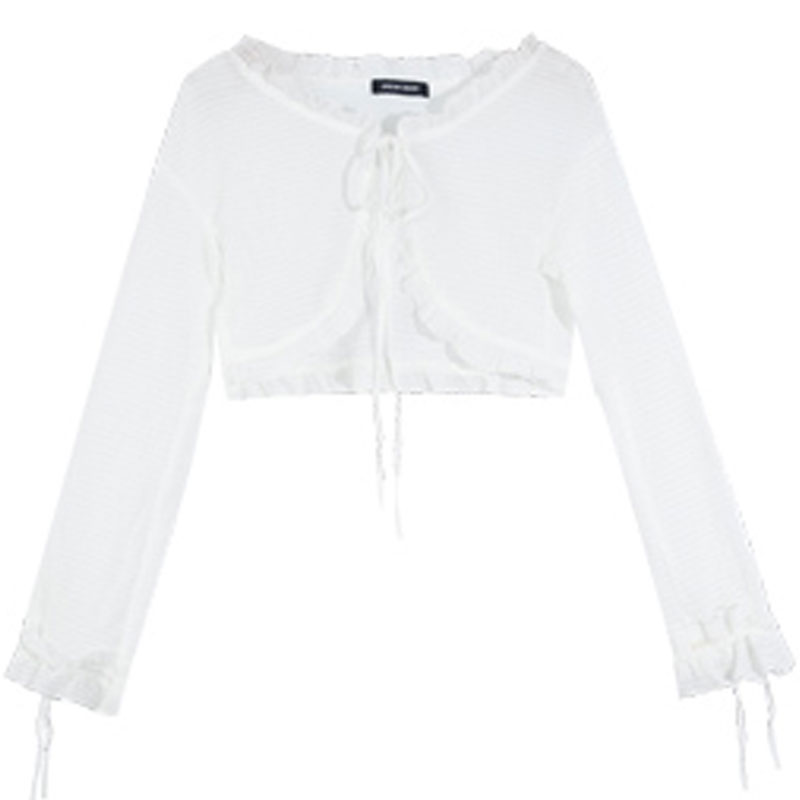 Sweet And Spicy Plaid Pleated Skirt Set Summer College Style Retro Bra Suspender Vest Short White Sunscreen Blouse