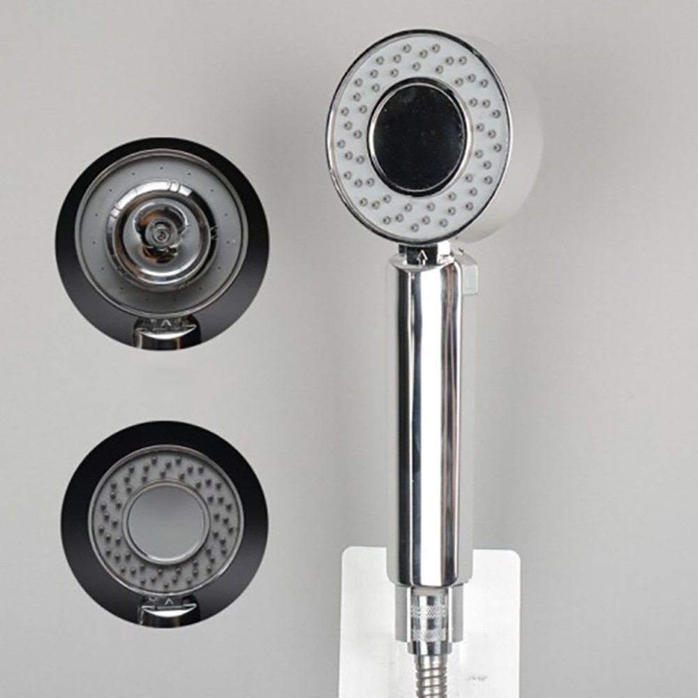 Double-sided Shower Nozzle Spray Flushing Can Put Shower Gel Handheld Nozzle