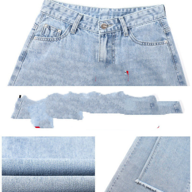 Straight Loose High Waist Small Wide Leg Pants Spring And Autumn