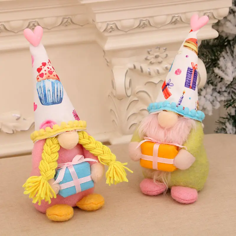 Faceless Rudolph Window Props Decoration Doll Ornaments