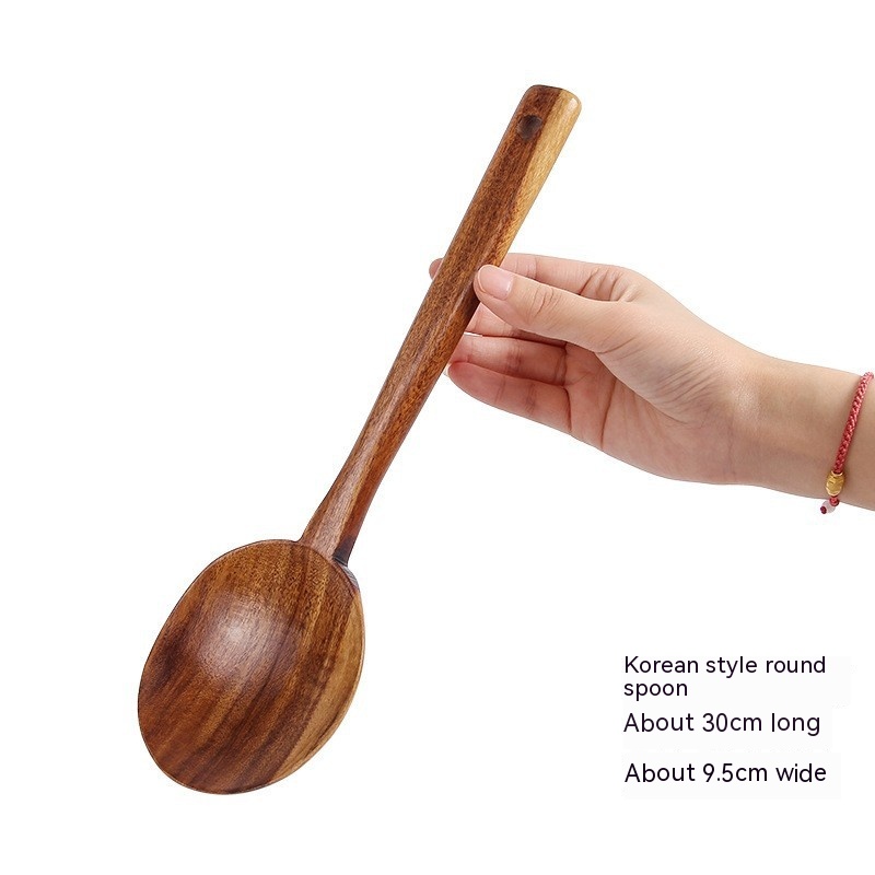 Teak Wide Mouth Spoon