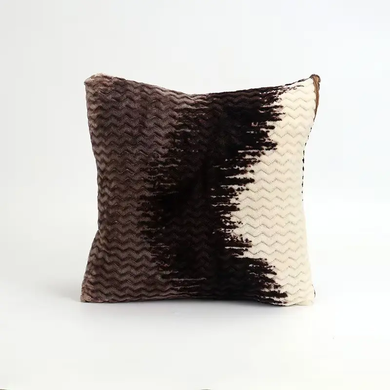 Artistic Tie Dye Ombre Throw Pillow Cozy
