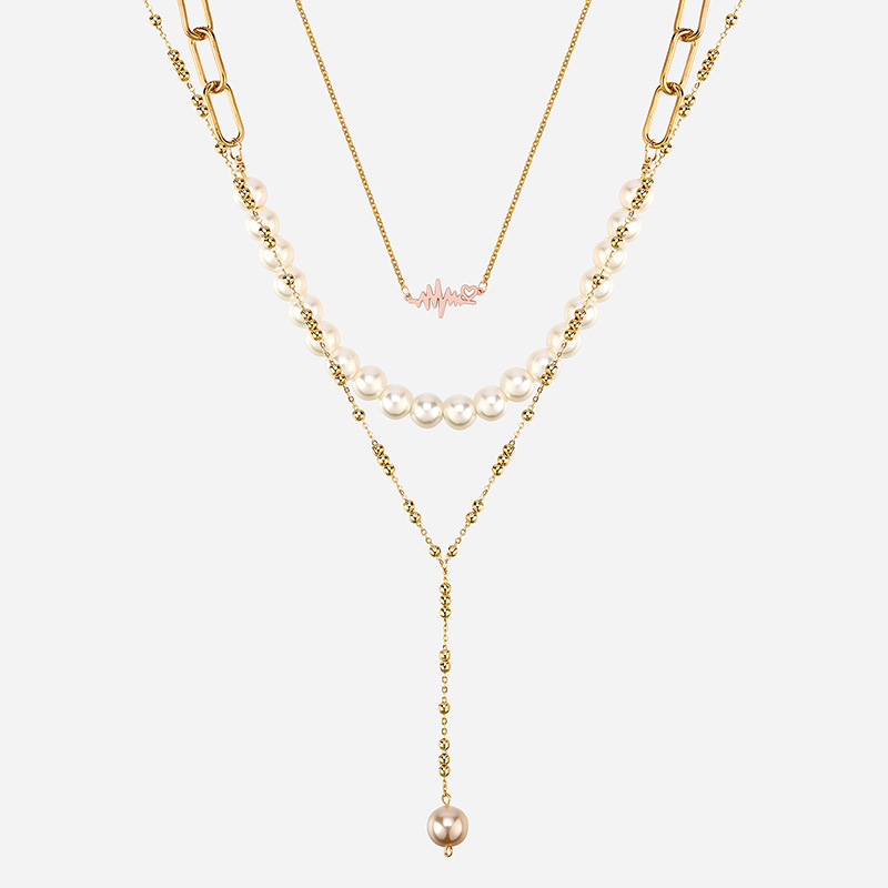 Element Design Style Multi-layer Necklace All-match
