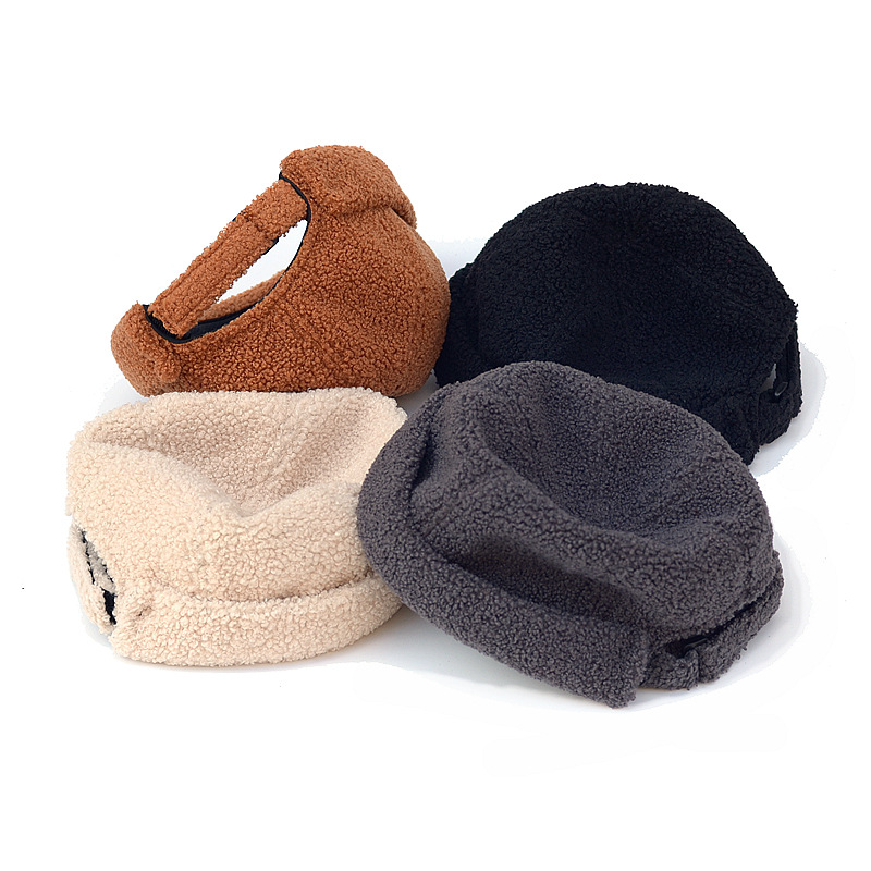 Japanese Retro Hat Men's  Lamb Wool Korean Version Tide Beret