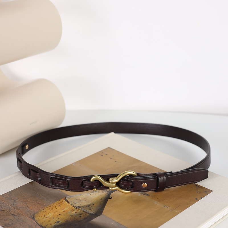 Title 2, Niche Hook Retro First Layer Cowhide Belt