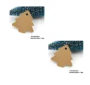 Cowhide Christmas Tree 2Pc
