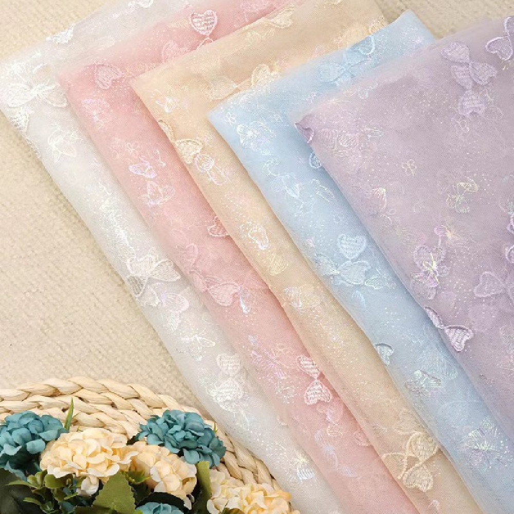 Embroidered Wedding Dress Lace Fabric — image 1