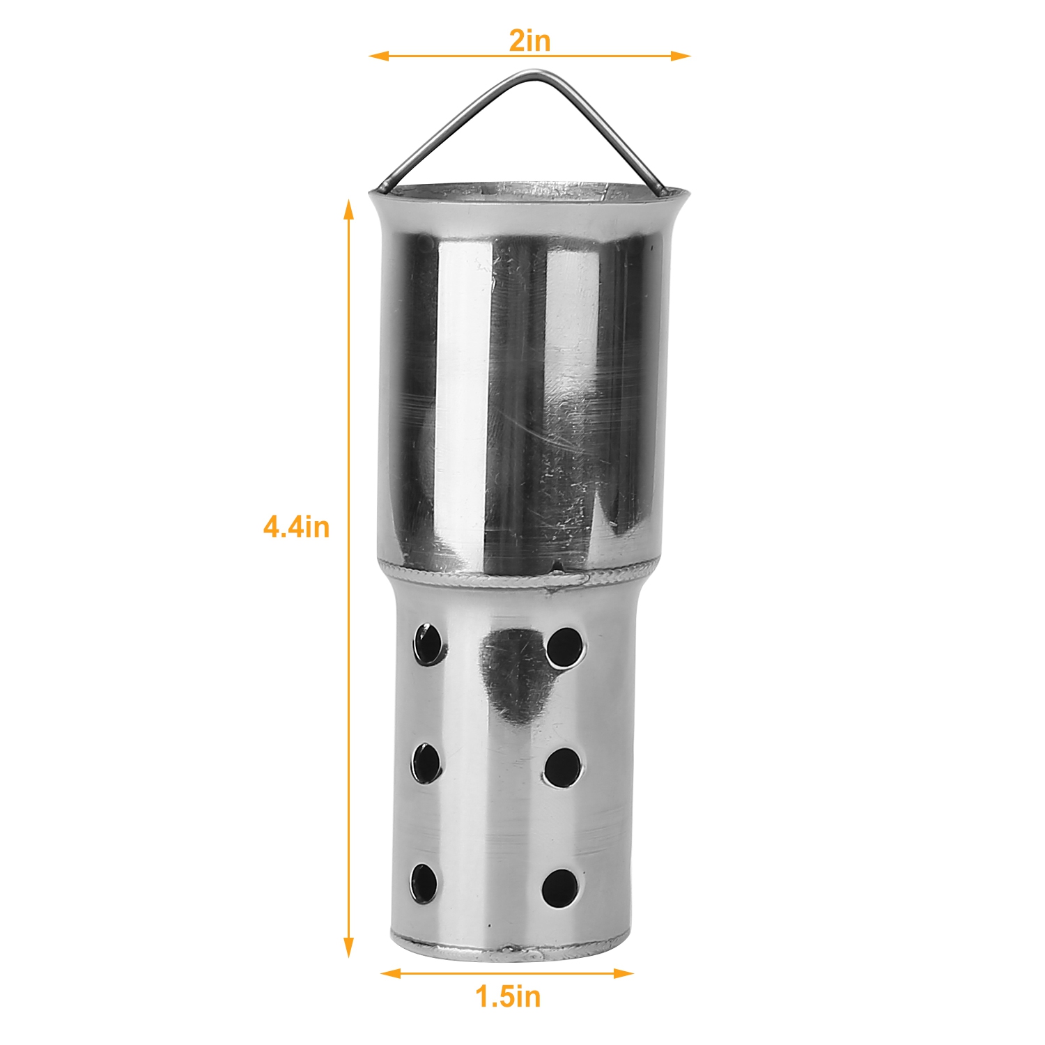 1Pc Pipe Silencer Muffler 51MM 2IN Exhaust Pipe Noise Sound Eliminator Motorcycle DB Killer