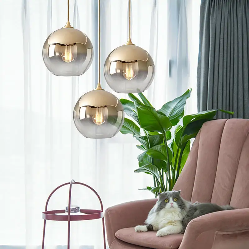 Bar Chandelier Design Restaurant Small Minimalist Bedside