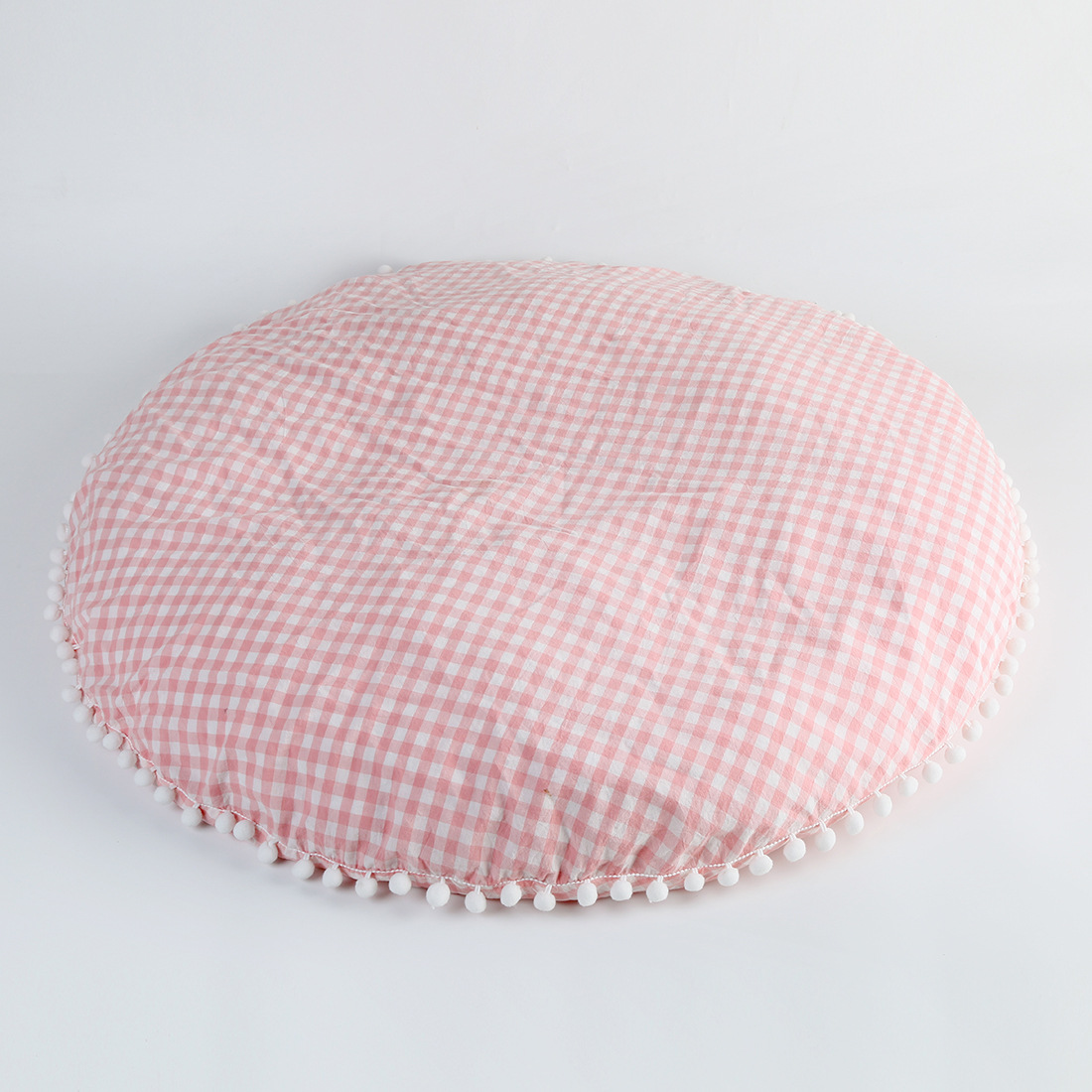 Children's Round Hair Ball Climbing Mat Simple Floor Mat Bedroom Mat