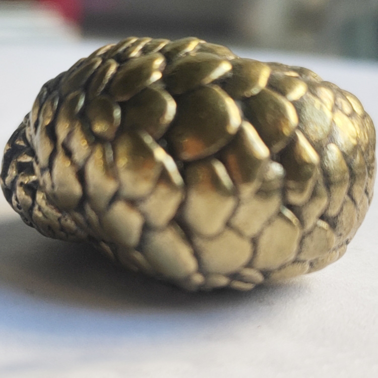 Title 4, Solides Schreibtisch-Pangolin-Ornament aus rein...