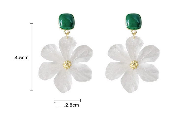 Title 1, Orecchini da Donna a Forma di Fiore Semplici El...