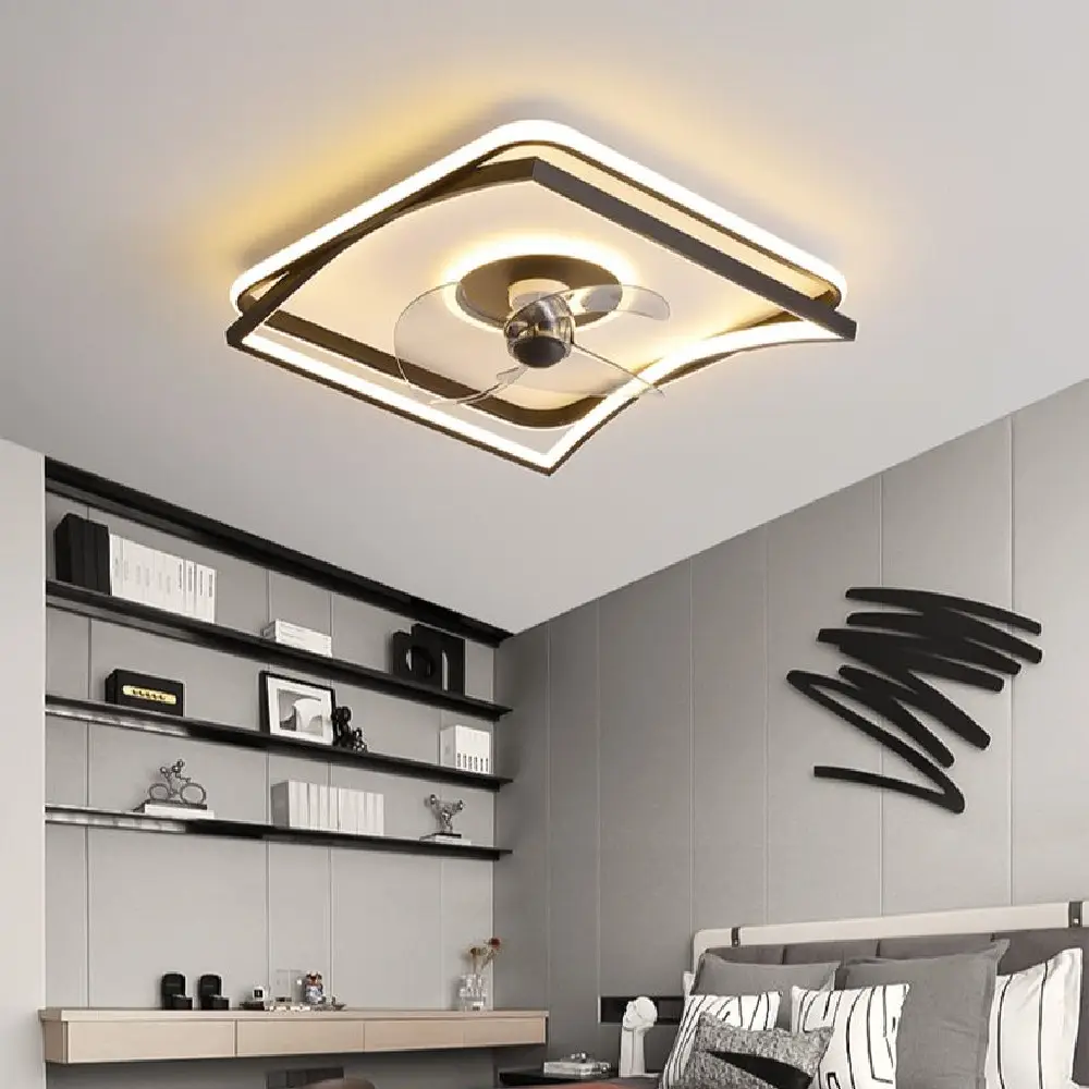 Simple Modern Package Of Lamps In Bedroom