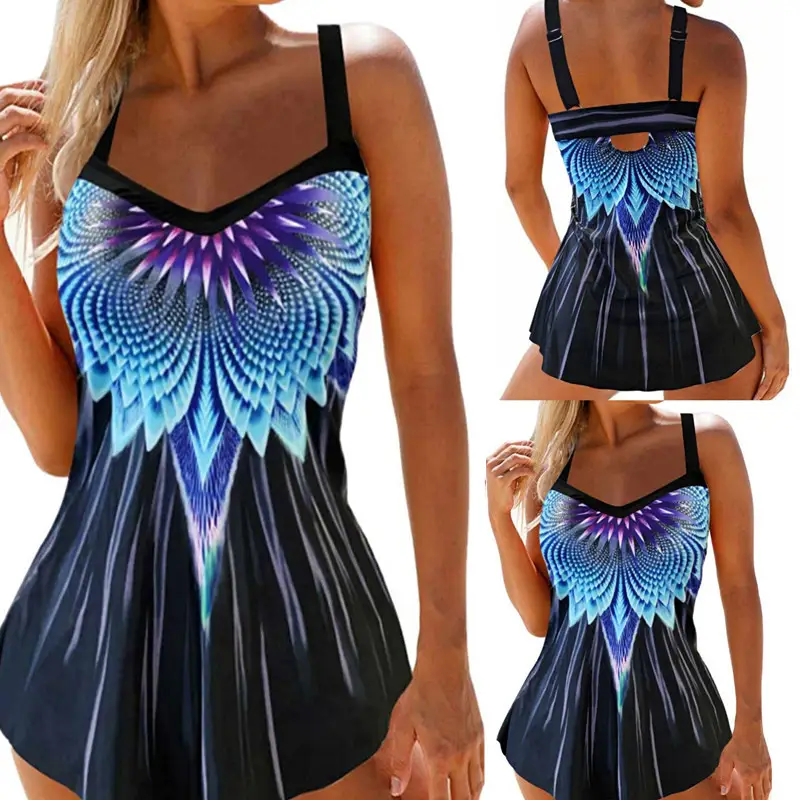 Simple Creativity Women's Polyester Swimsuit