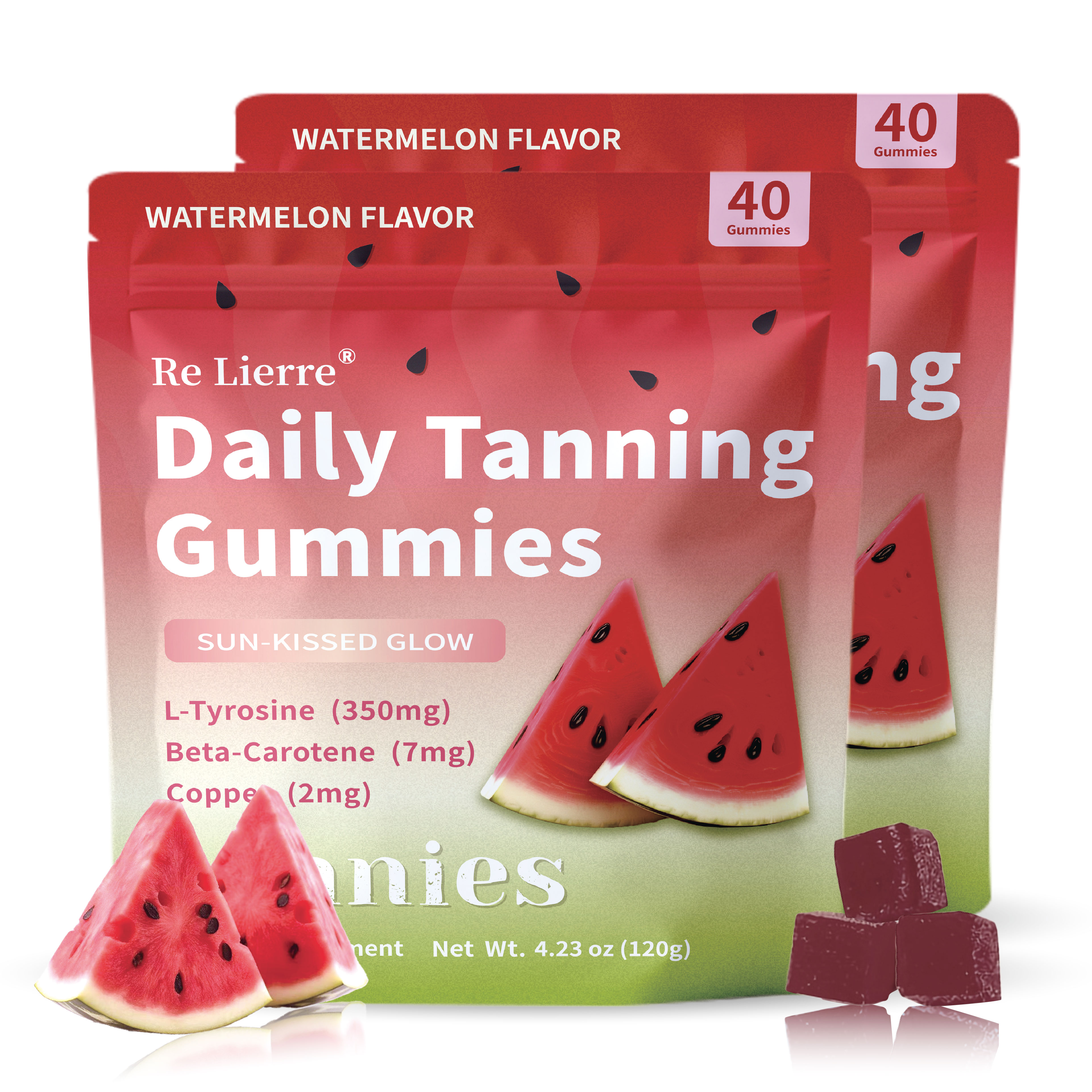 Daily Tanning Gummies-Watermelon Flavor — image 7