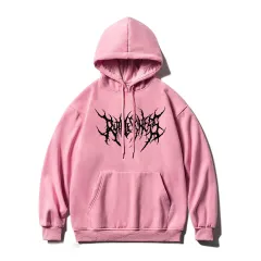 Anime Dark Series Sweatshirt Women's Hoodie - Pink - View 1
