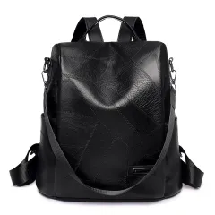 Korean Version Simple Dual-use Diagonal Travel Bag - Black - View 1