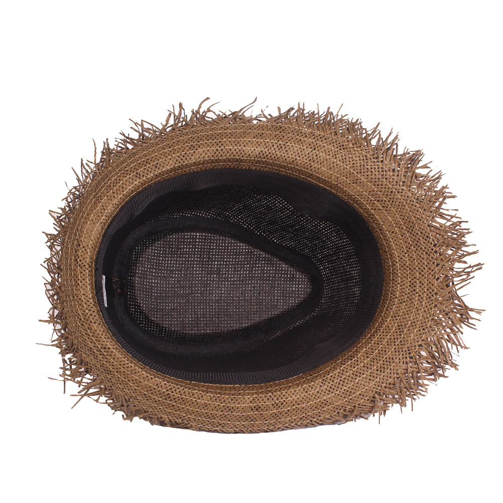 Top Men's Old Top Hats Straw Hats Summer Sun — foto 6