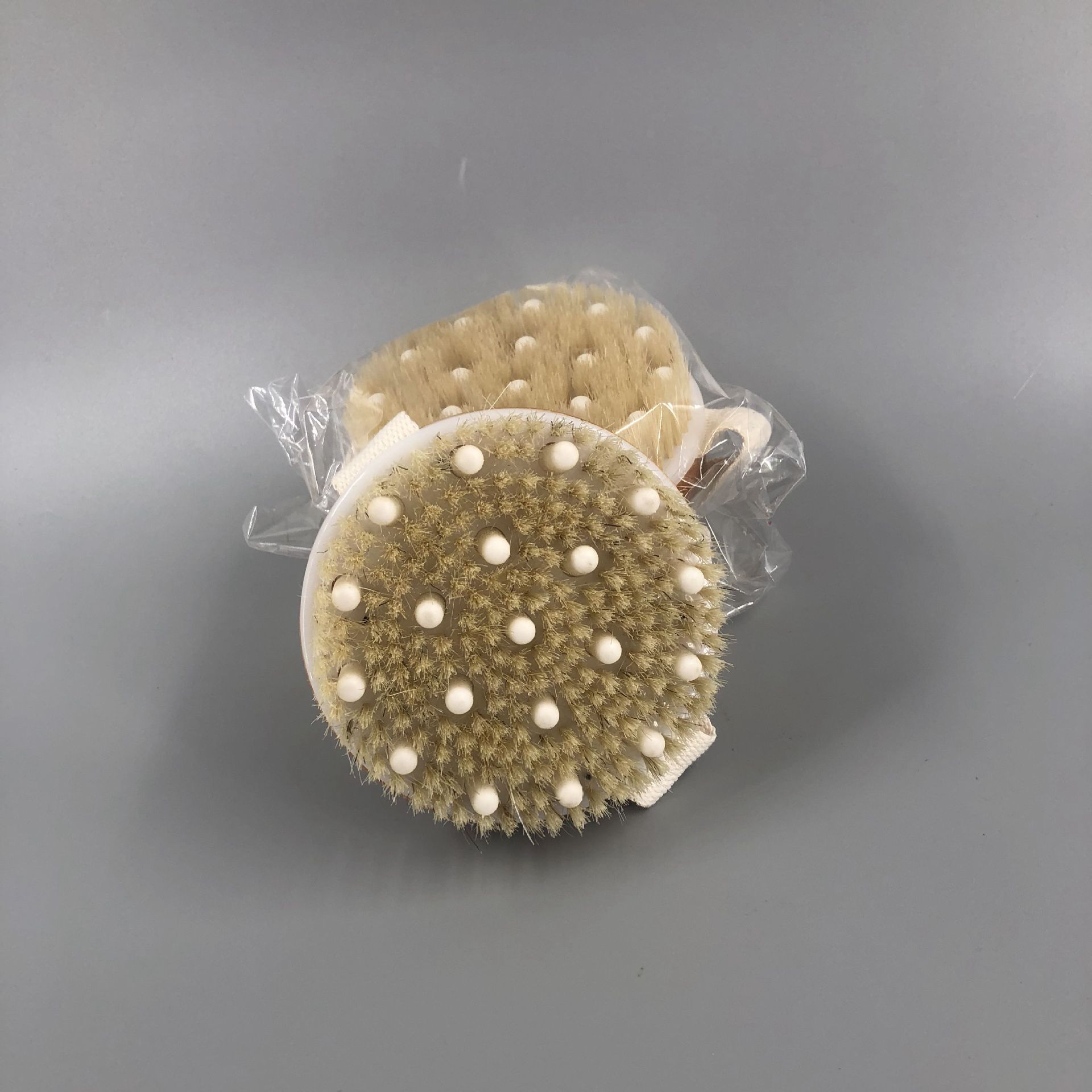 Round Bristle With Massage Massage Brush Bath