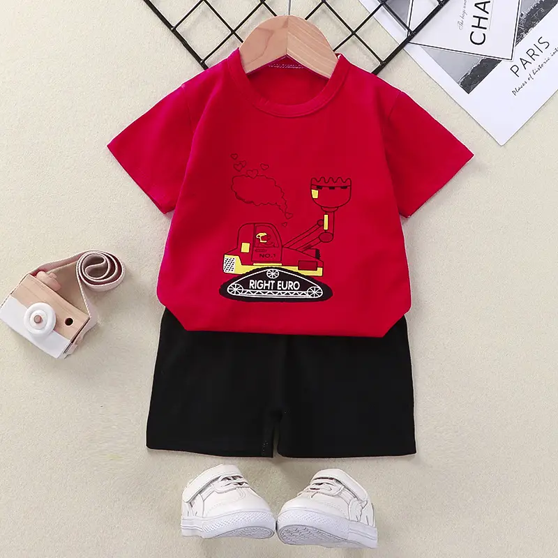 Cotton T-shirt Women Treasure Summer Shorts Baby Clothes Manufacturer
