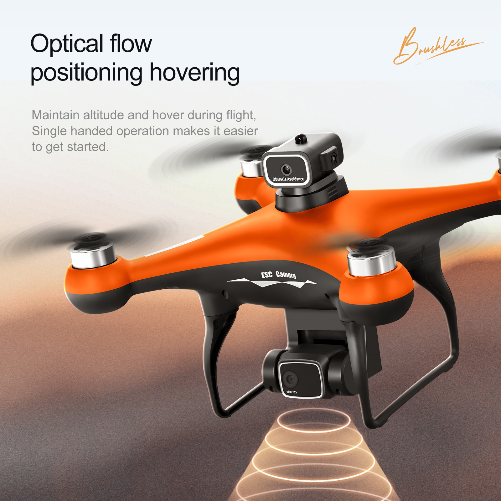 S116 - Dual Camera - Orange - Dual Battery