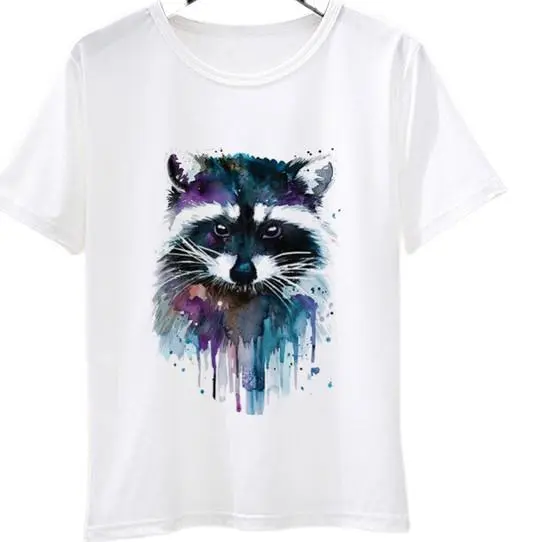 Women Short Sleeved T Shirt Colorful White - Shop at LoveMi