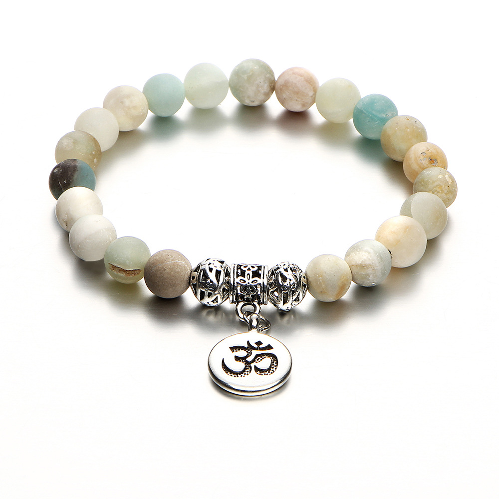 Natural  Color Yoga Bracelet Couple Type Bead Bracelet