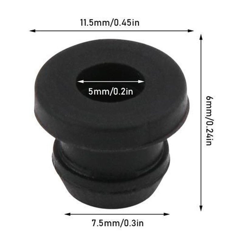 8X For Smev Dometic Grommet Sleeve Pan Hob Support Motorhome Caravan Camper NEW