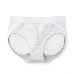 Women's Fashion Thickened Peach Hip Panties - Grey - View 1