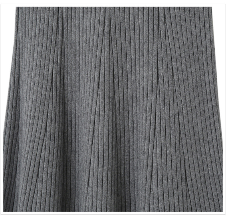 Women's Fashionable High Waist Knitted Skirt