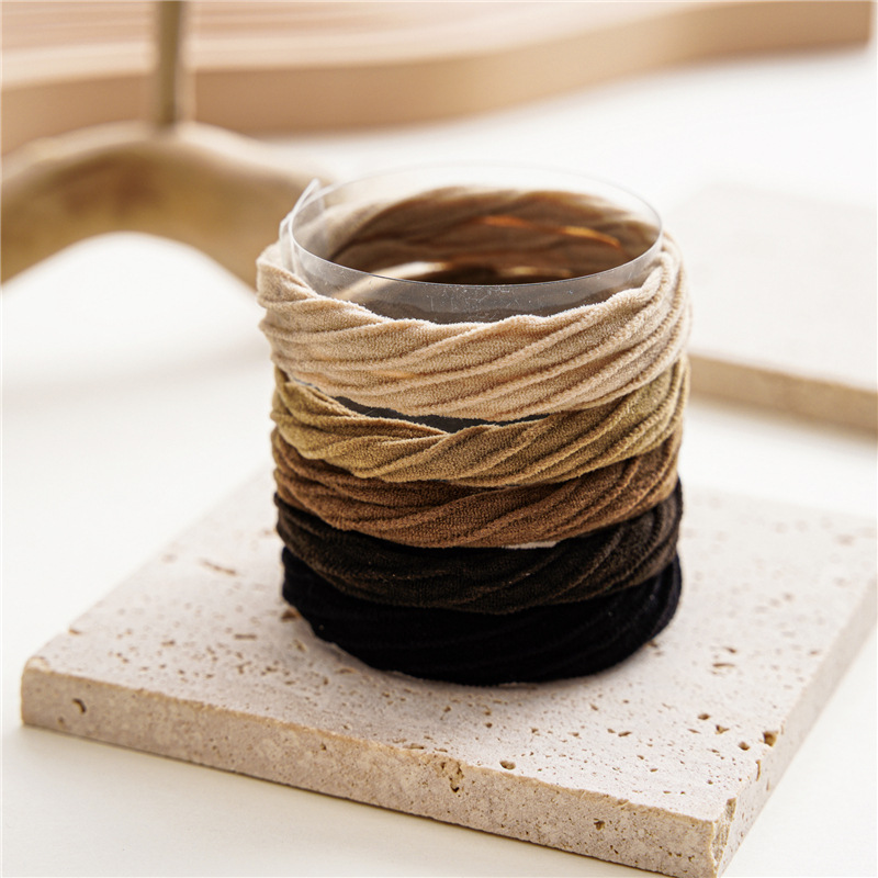 Rubber Band Scrunchie Female Simple Binding Head Towel