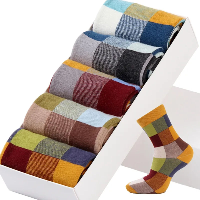 Medium Tube Socks for Men in Autumn and Winter