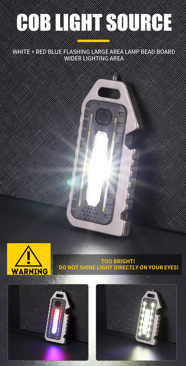 Title 6, Ultra-light Portable Mini LED Luminous Flashlig...