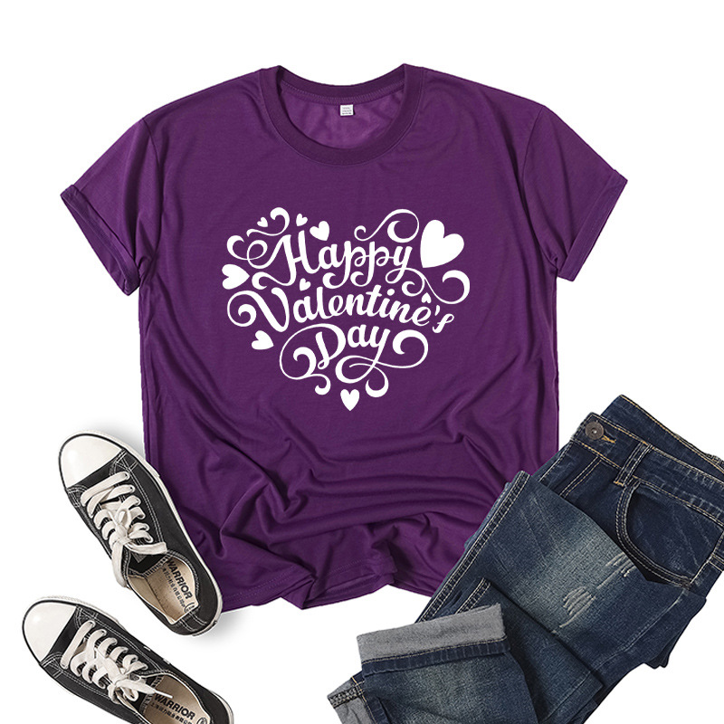 Title 13, Love Print T-shirt met korte mouwen voor heren ...