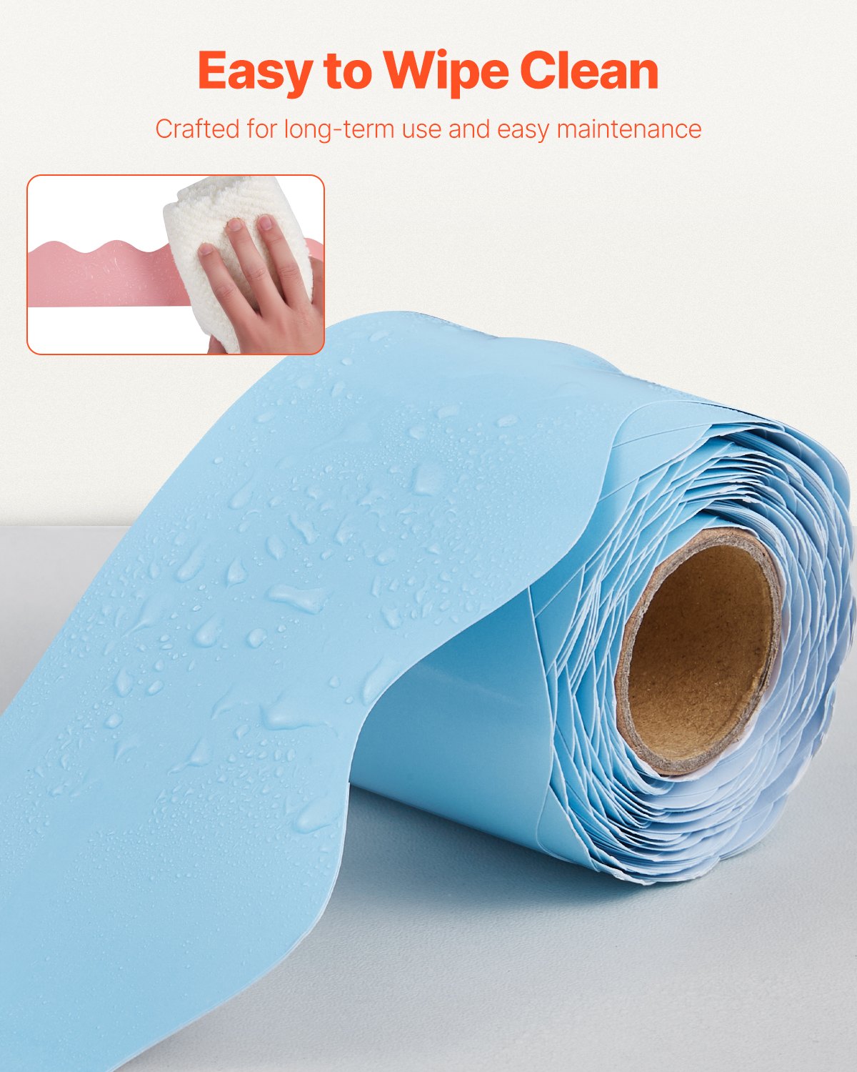 Bulletin Board Borders 6 Rolls 32.8 Ft Rolled Scalloped Border Trim For School thumbnail 1