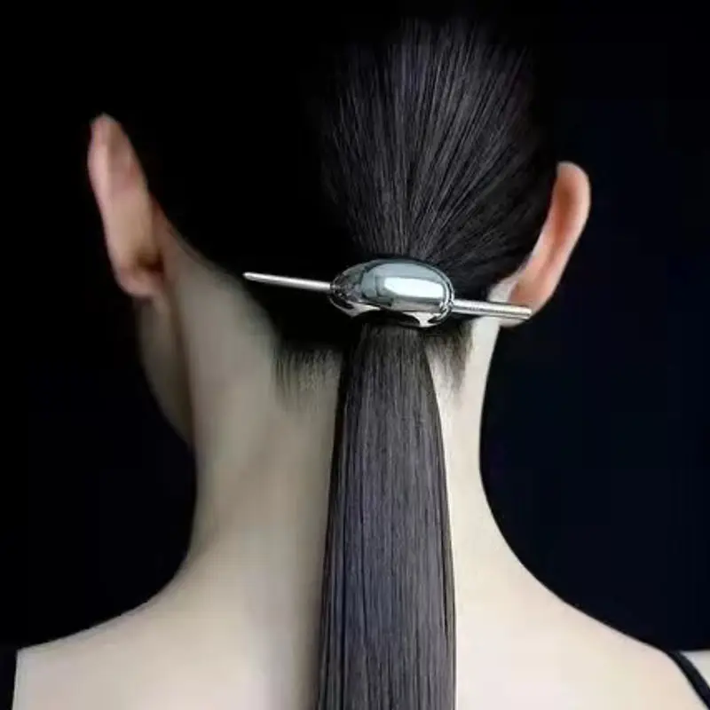 Individuality Design Simple Metal Hairpin Girl