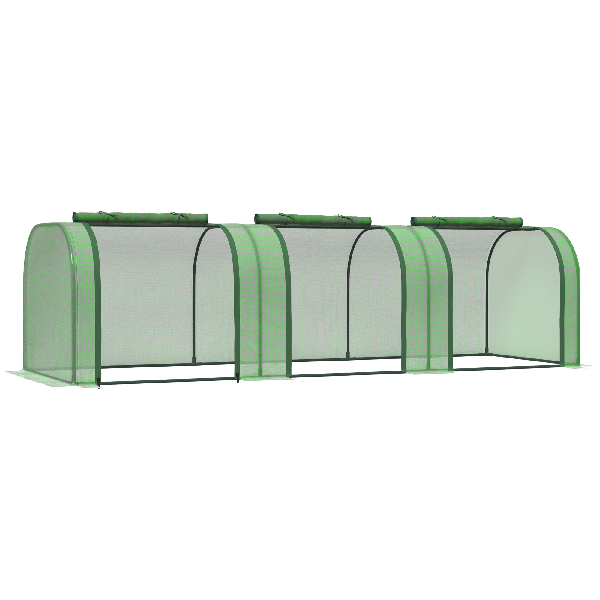 295 X 100cm Low Tunnel Greenhouse - Transparent — image 5