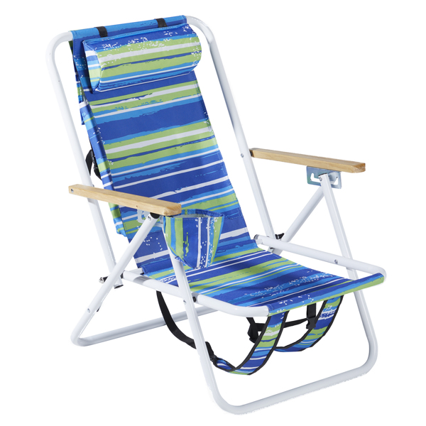 Folding Beach Chair Set Of 2 For Adults, 4 Position Portable Backpack Foldable... 15