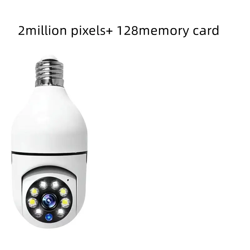 WiFi CAMERA 1080P Bulb 4X Zoom E27