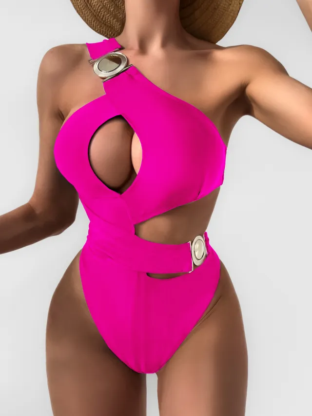 European And American New Solid Color Bikini Rose - Shop at LoveMi