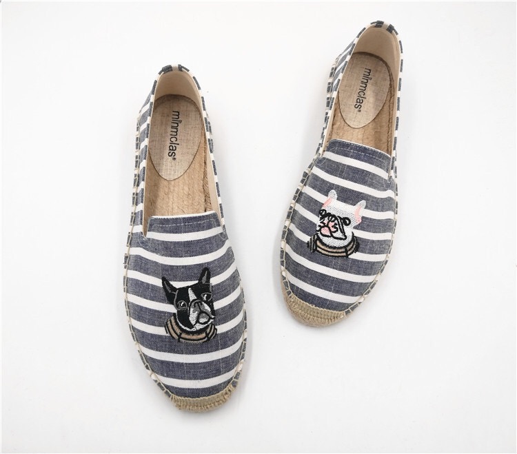 Striped French Bucket Shoes