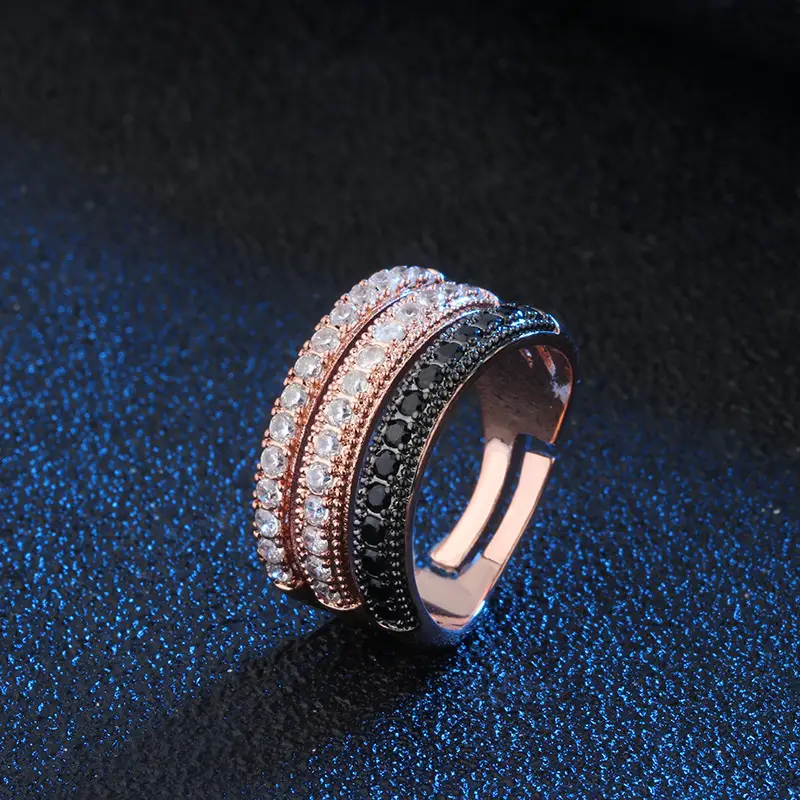 Zirconium Live Ring Creative Color Matching