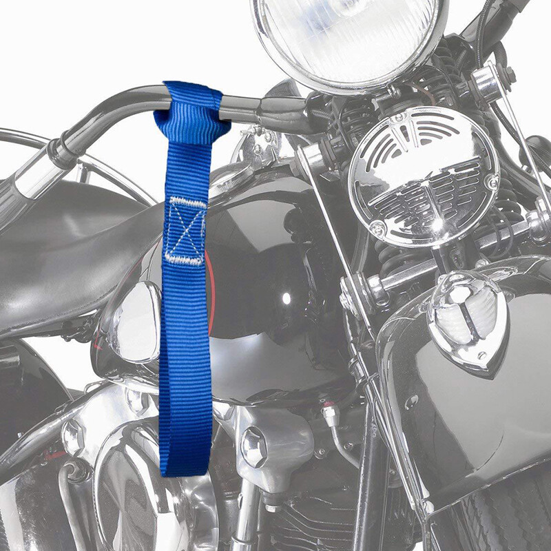 6pcs Motorcycle Motorbike Soft Loop Transport Tie Down Straps 2.5x30cm. — image 6