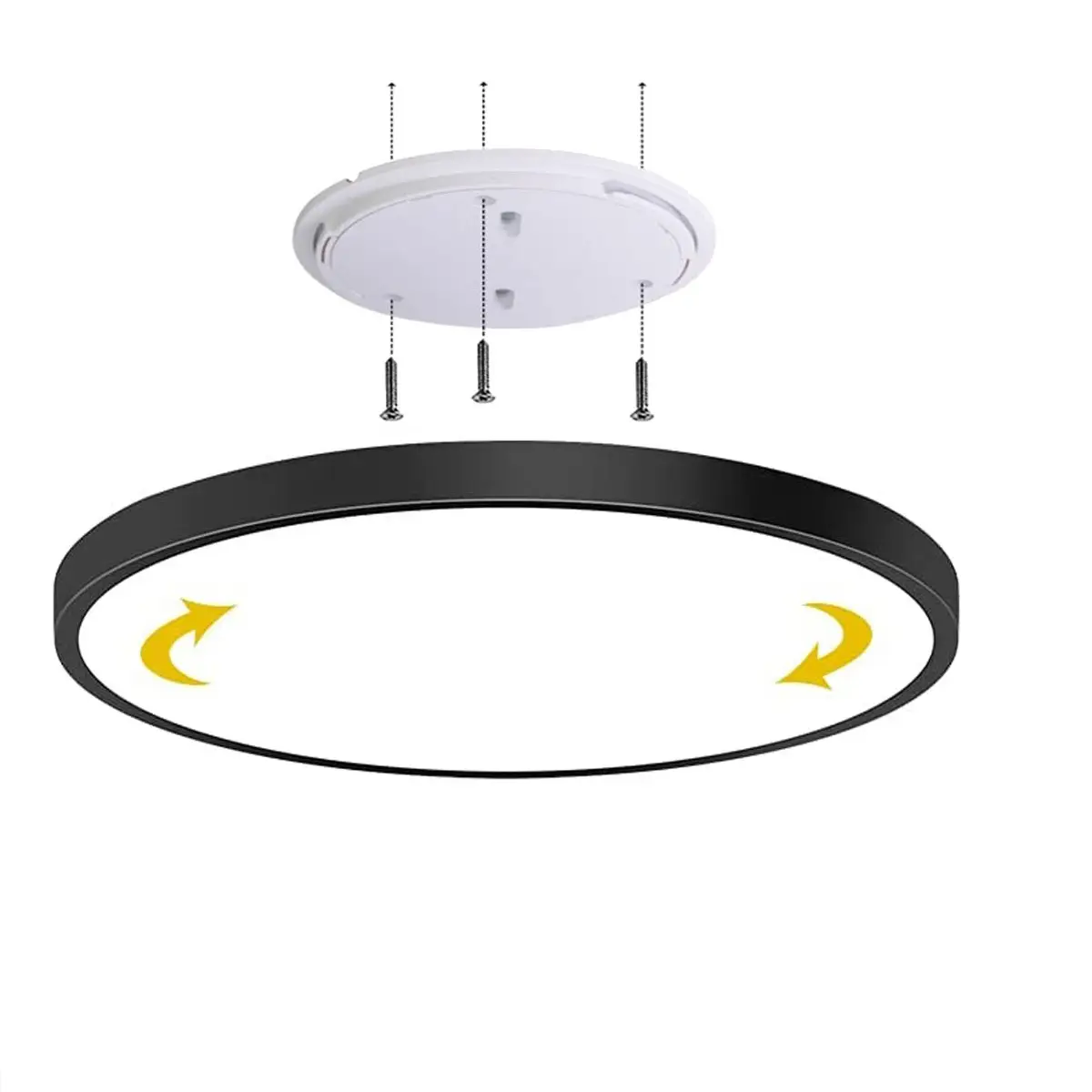 LED Slim Knob Mount Dimmable Ceiling Light