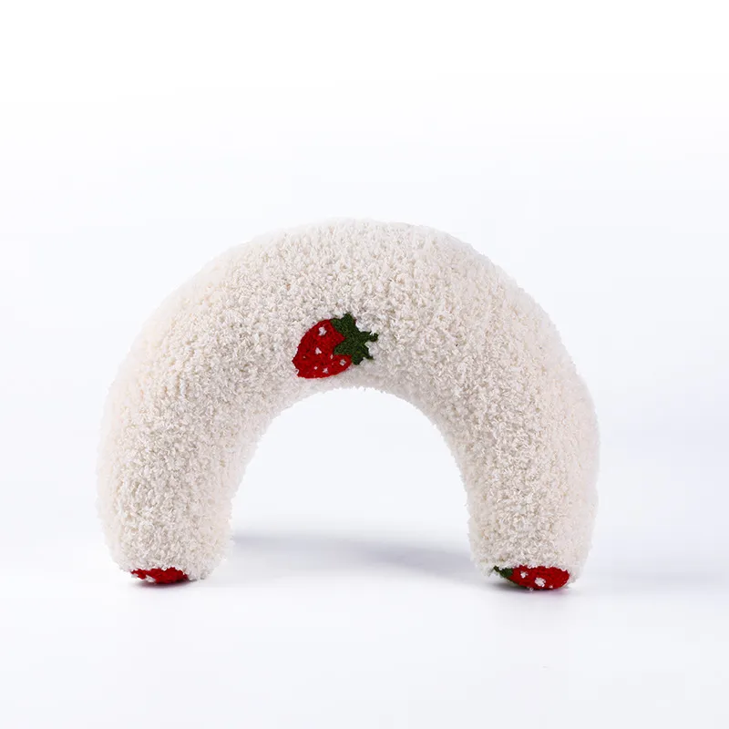 U-shaped Cat Toy Pillow To Protect Cervical Vertebra Pet Sleeping Pillow Soft Sounding Deep Sleep – image 7