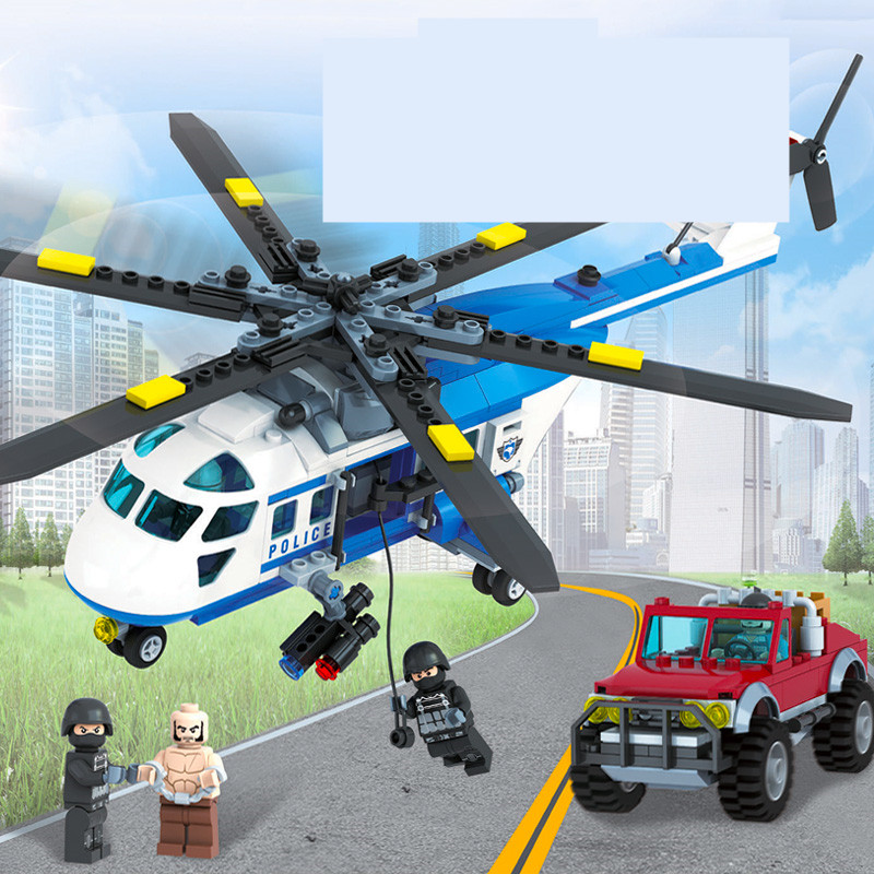 Police helicopter