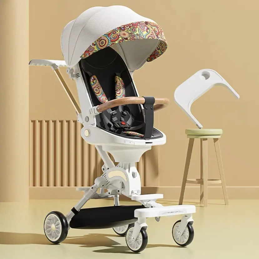 Can Sit and Lie Flat Two-way Folding Lightweight Shock-absorbing