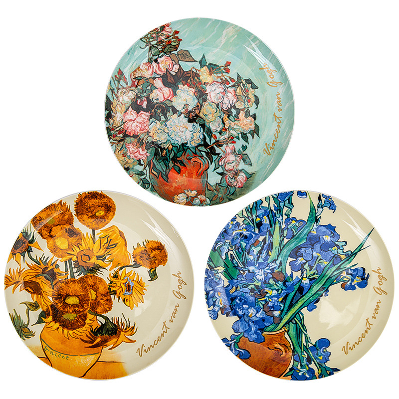 Van Gogh Export Bone China 8-inch Plate - Image 3