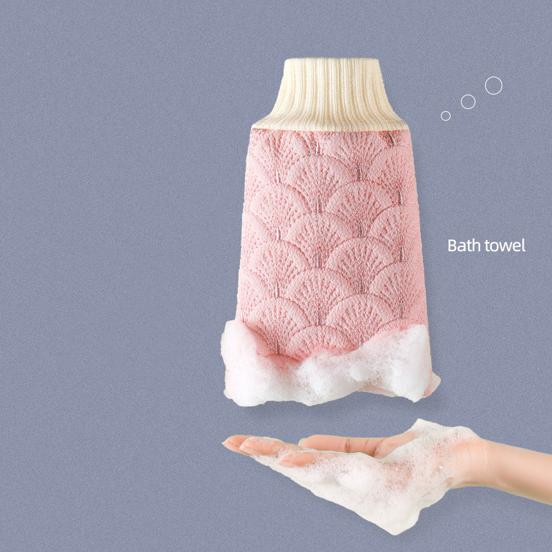 Mermaid Scales Scrubbing Towel Household Rubbing Ash Men And Women Adult Mud Gloves